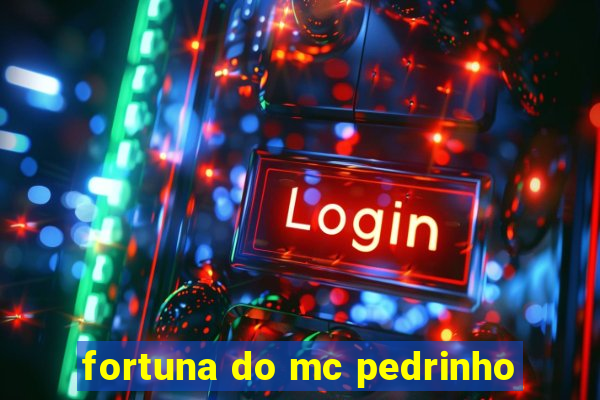 fortuna do mc pedrinho